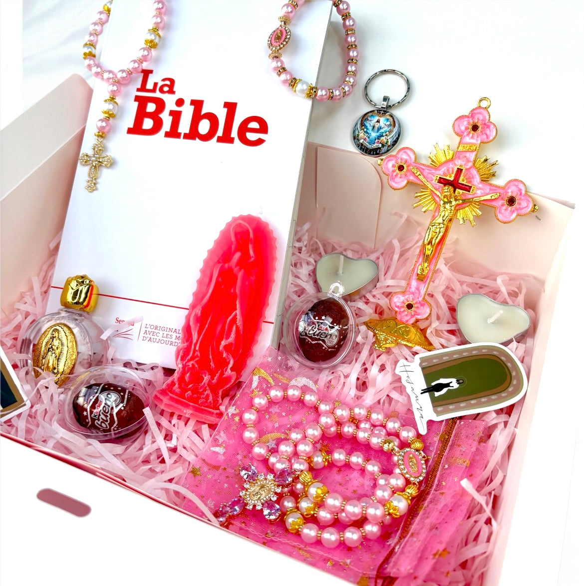 Coffret Chrétien Rose