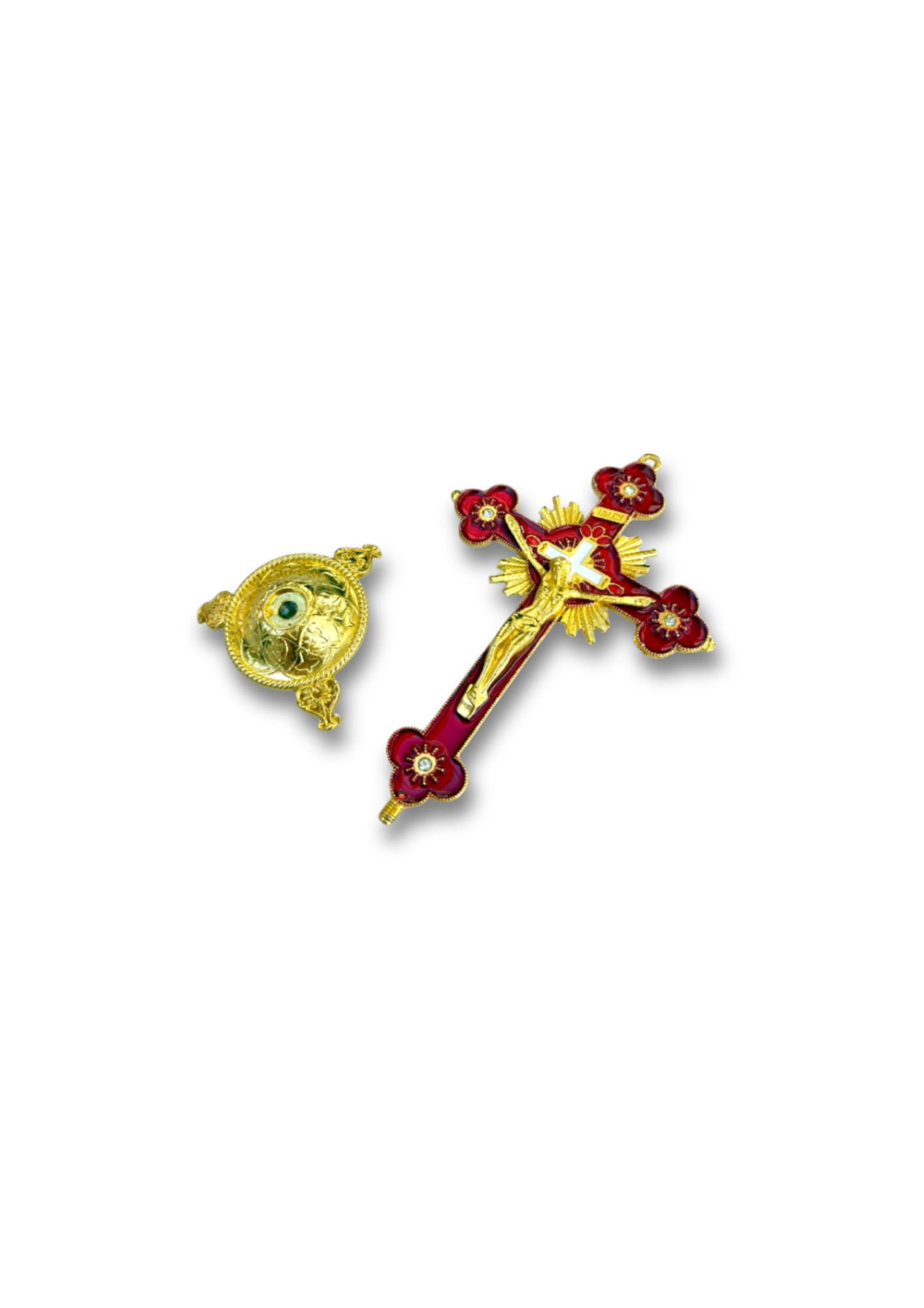 Croix Jésus Rouge