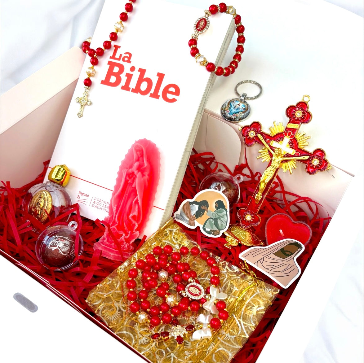 Coffret Chrétien Rouge