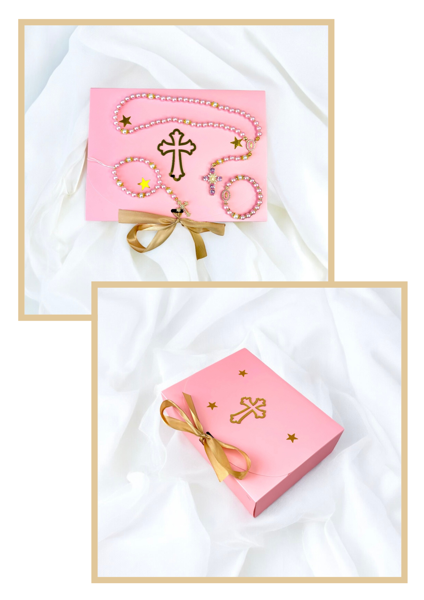 Coffret Chrétien Rose