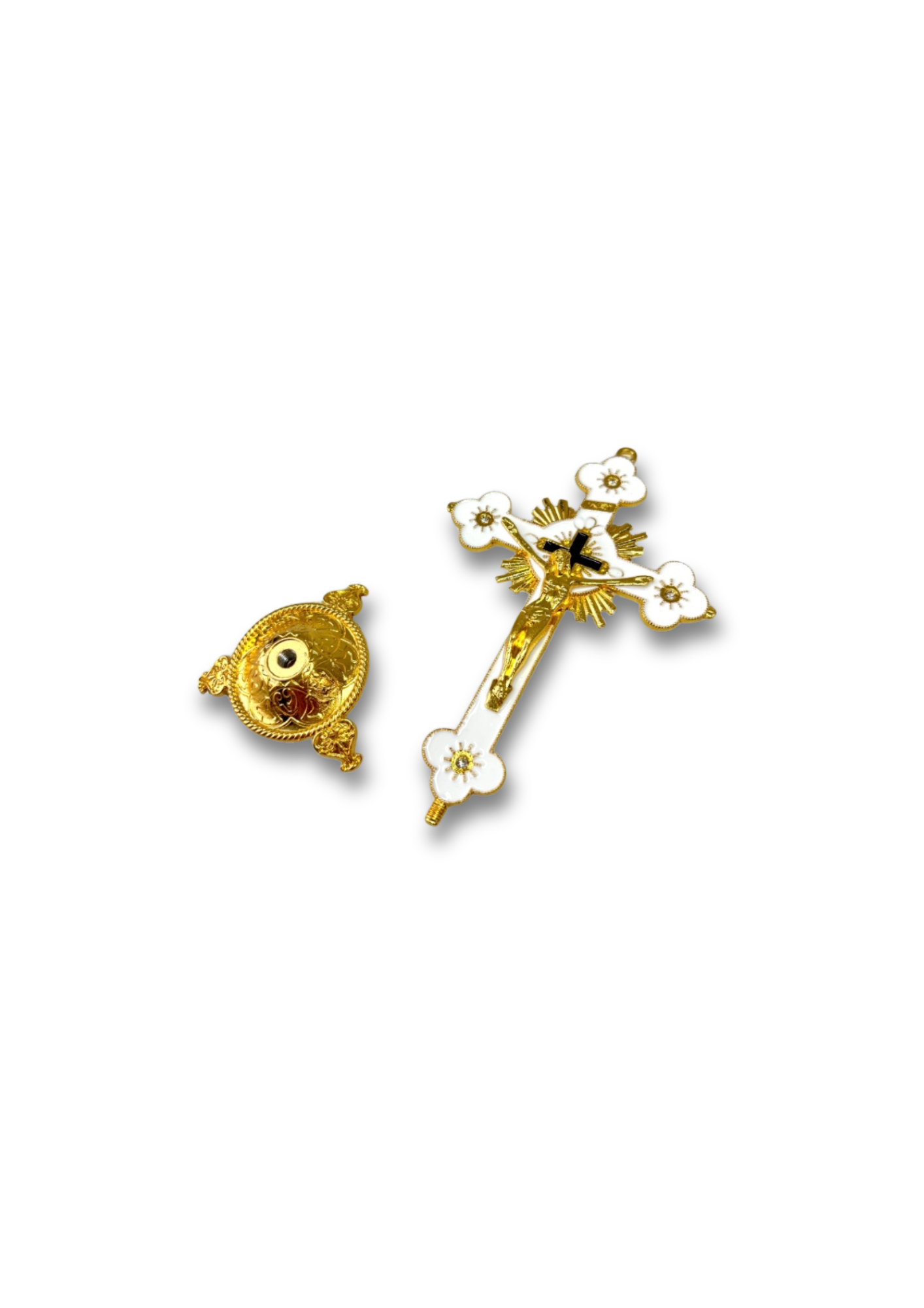 Croix Jésus Blanche