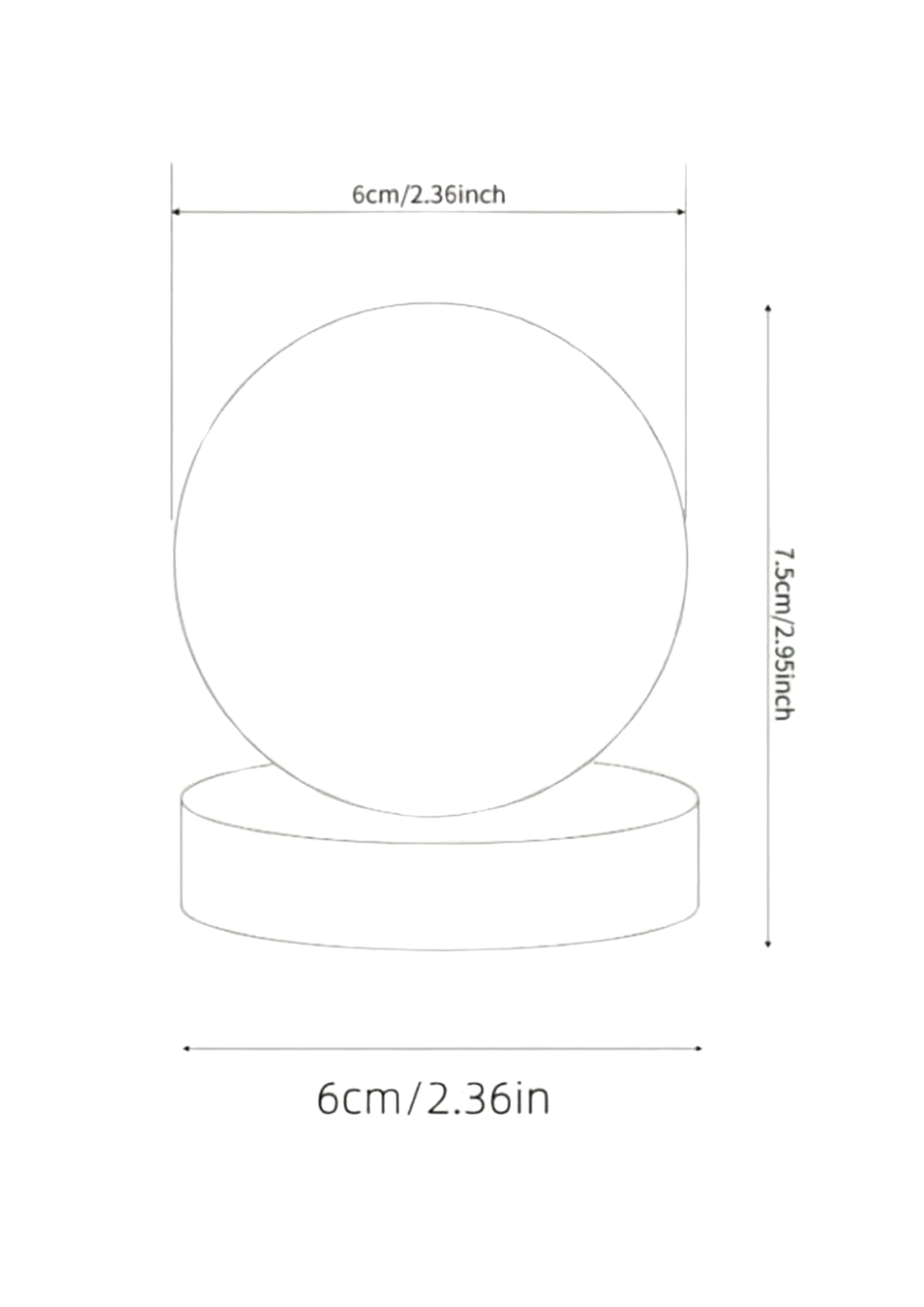 Boule de Cristal Jésus