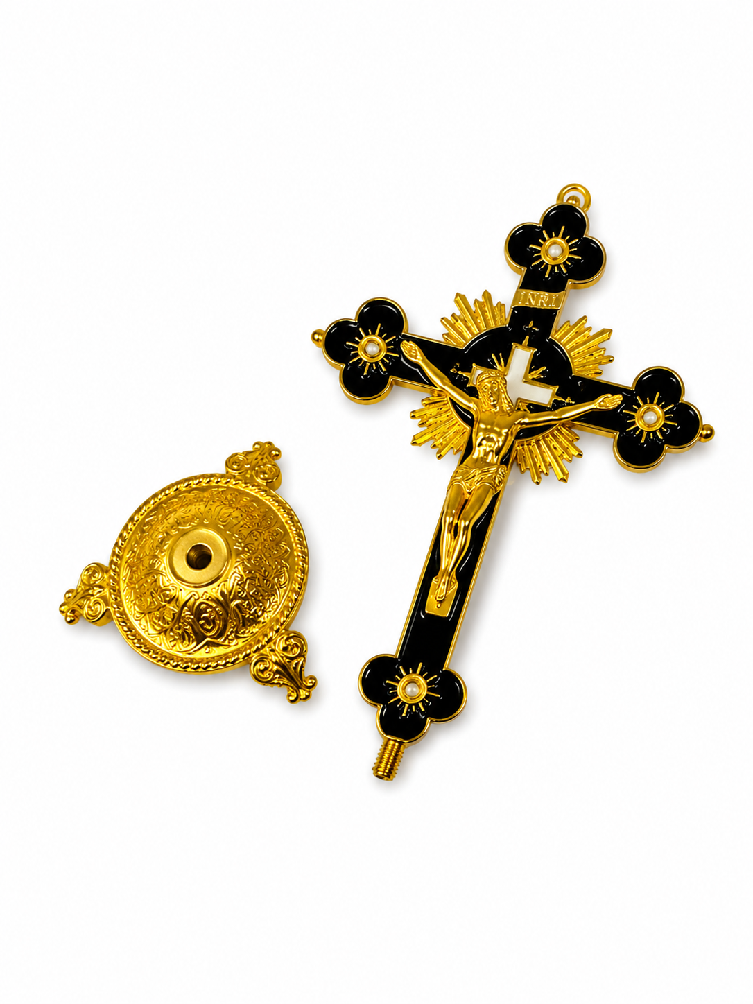 Croix Jésus Noire