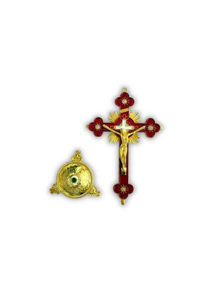 Croix Jésus Rouge