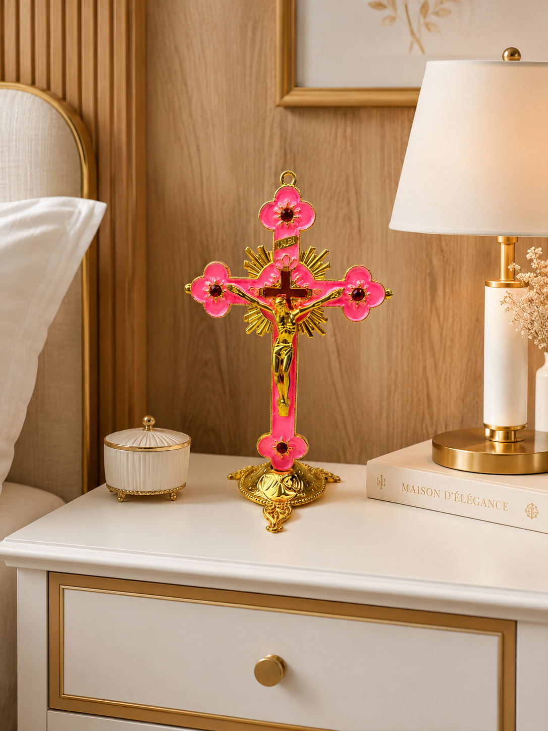 Cross Jesus Rose
