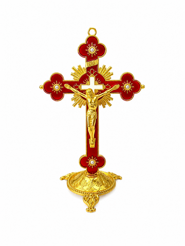 Croix Jésus Rouge