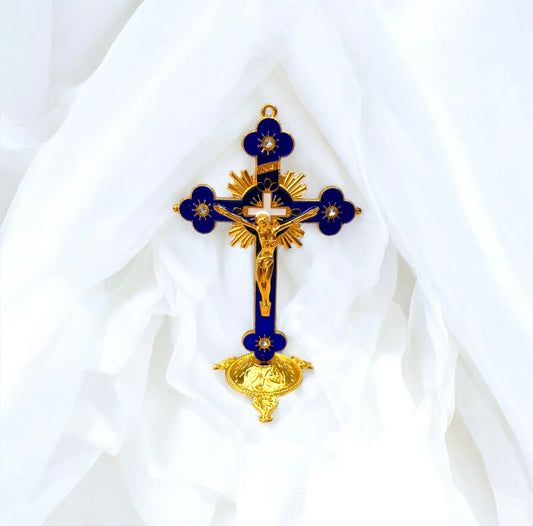 Croix Chrétienne Bleue