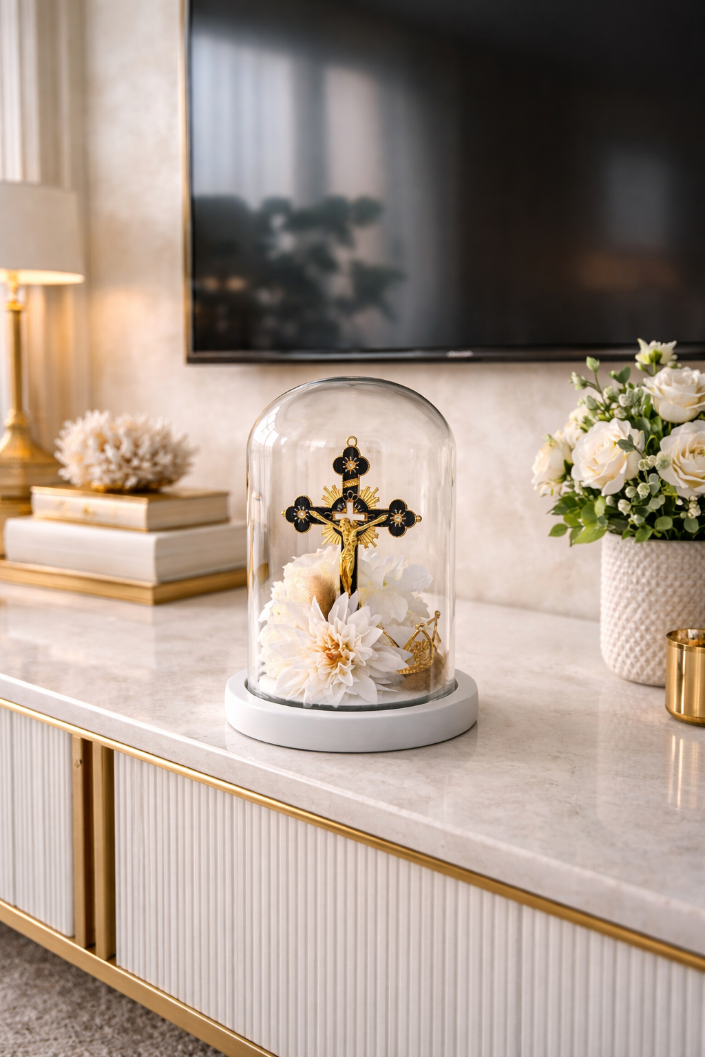 Cloche Chrétienne Noire