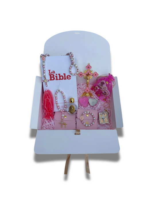 Coffret Chrétien Rose