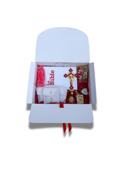 Coffret Chrétien Rouge