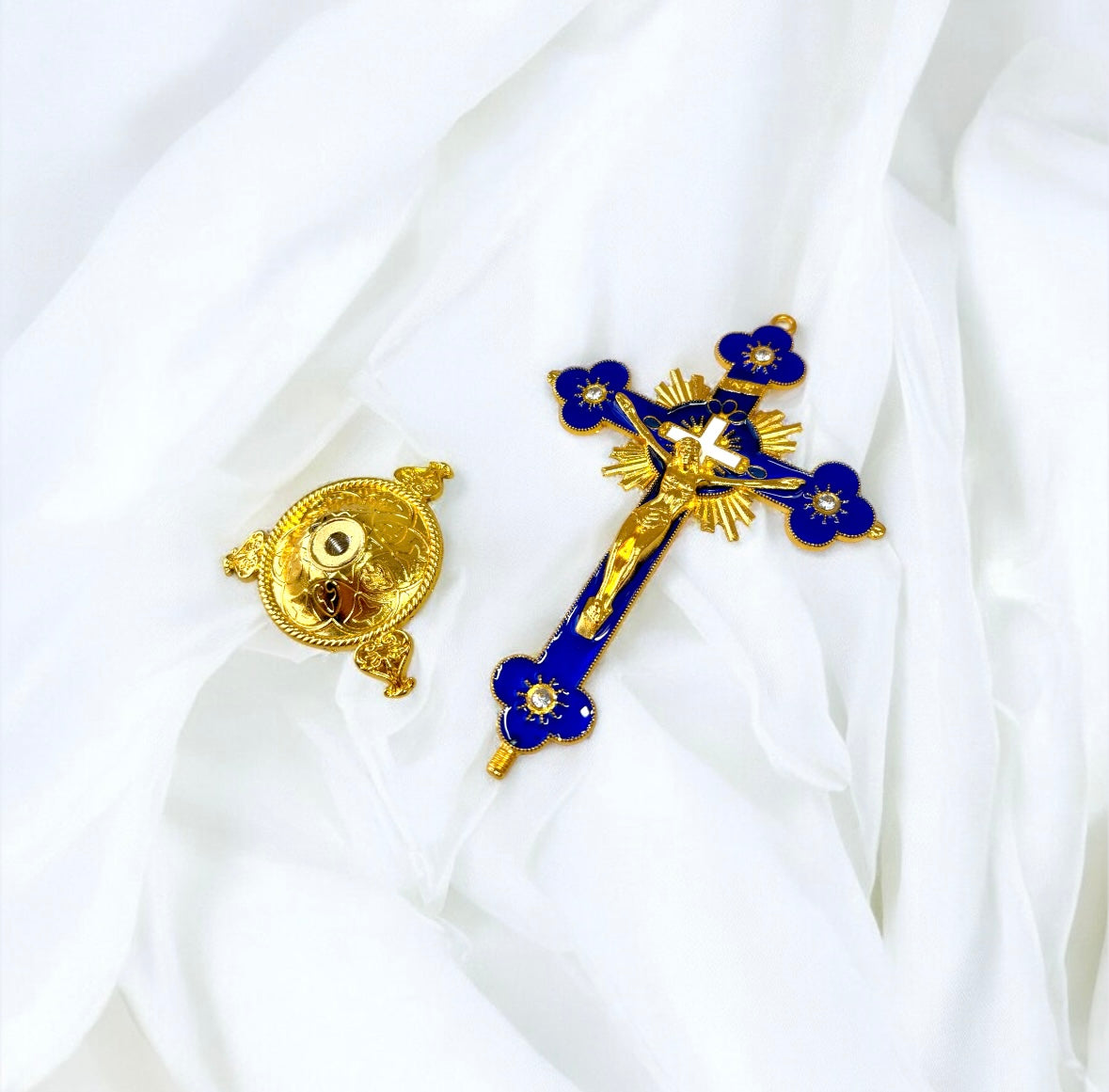 Croix Chrétienne Bleue