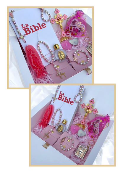 Coffret Chrétien Rose