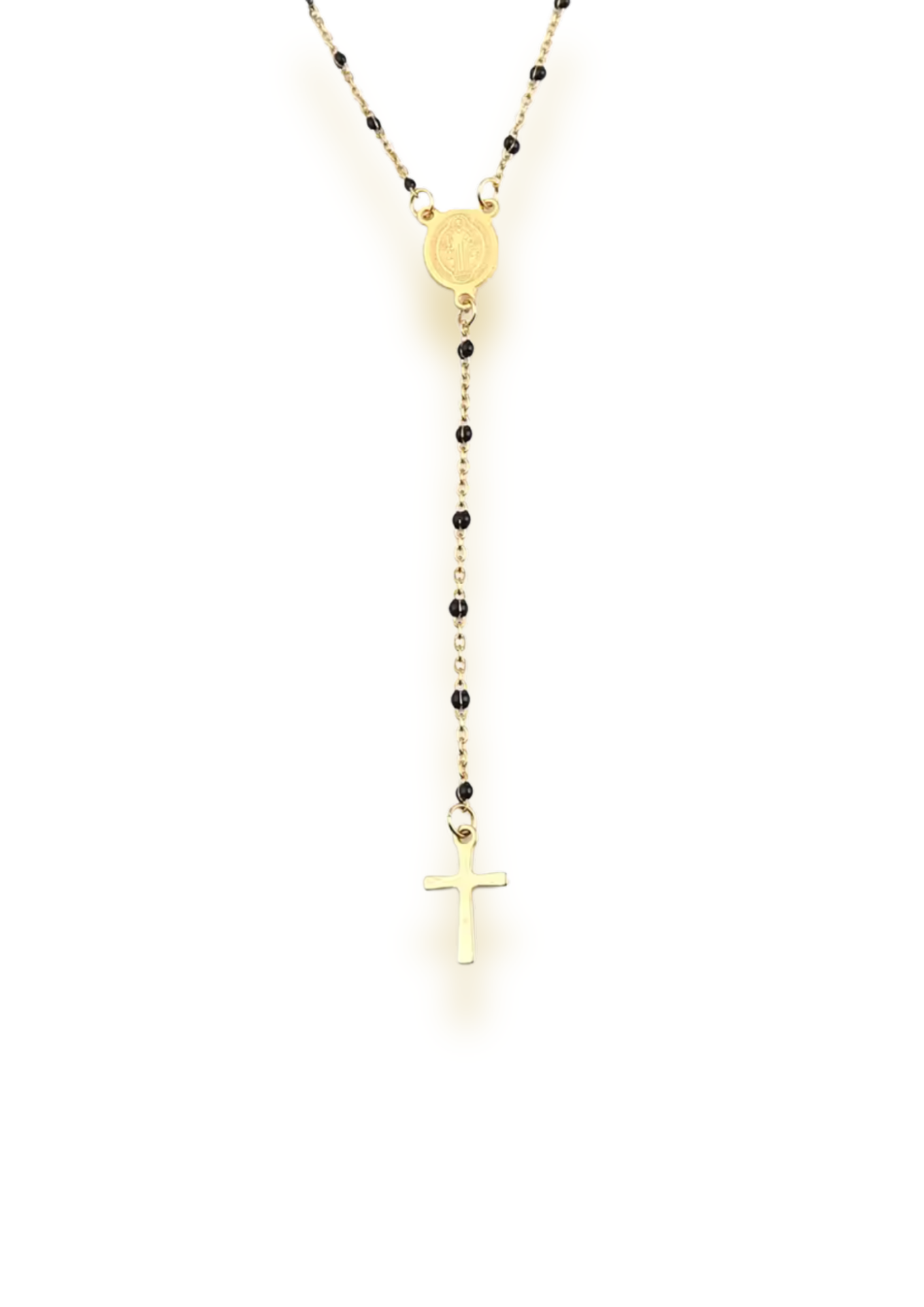 Collier Chapelet Noir