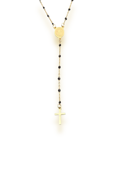 Collier Chapelet Noir