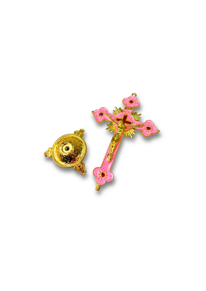 Croix Jésus Rose