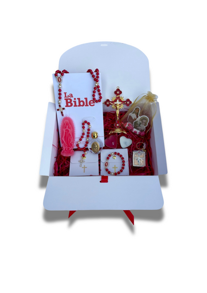 Coffret Chrétien Rouge