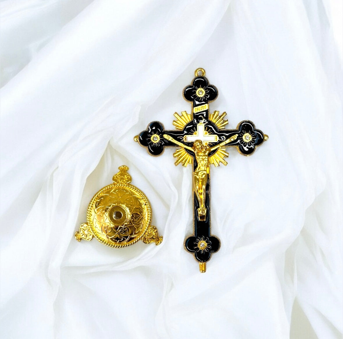Croix Chrétienne Noire