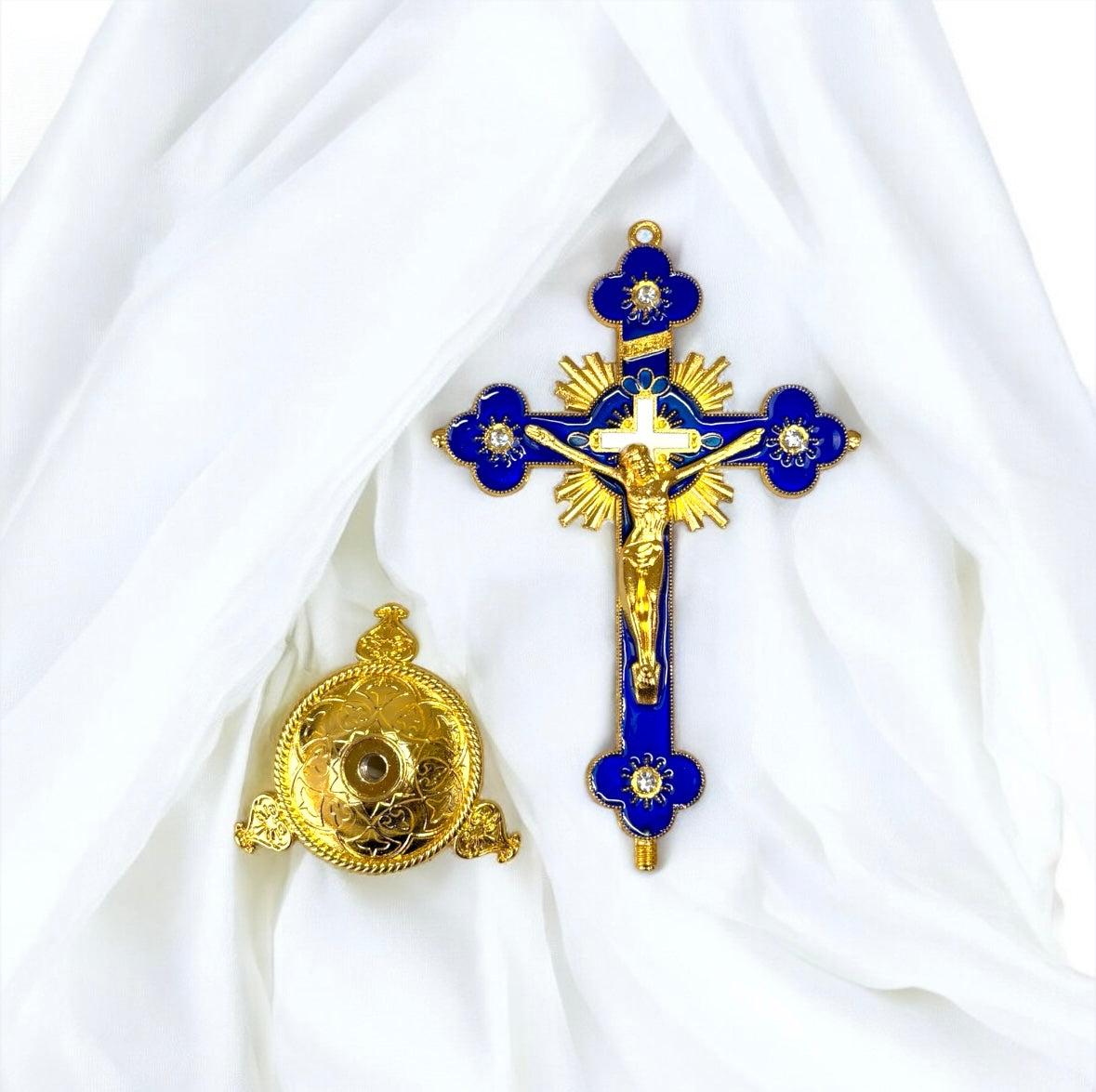 Croix Chrétienne Bleue
