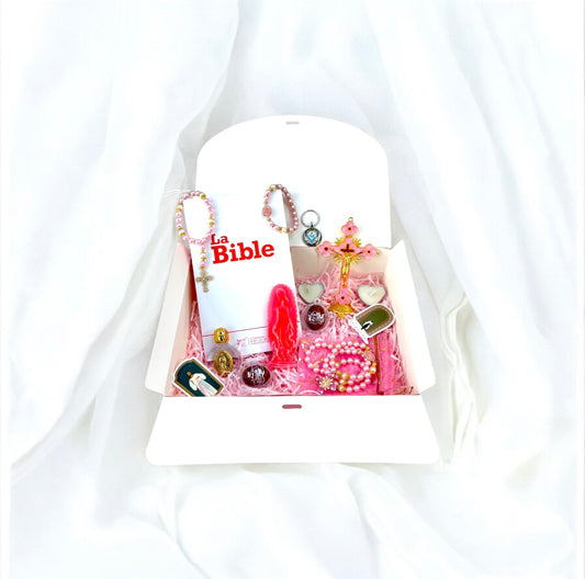 Coffret Chrétien Rose