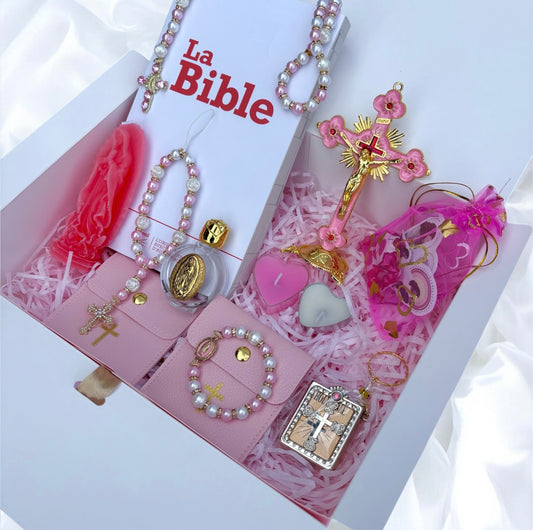 Coffret Chrétien Rose