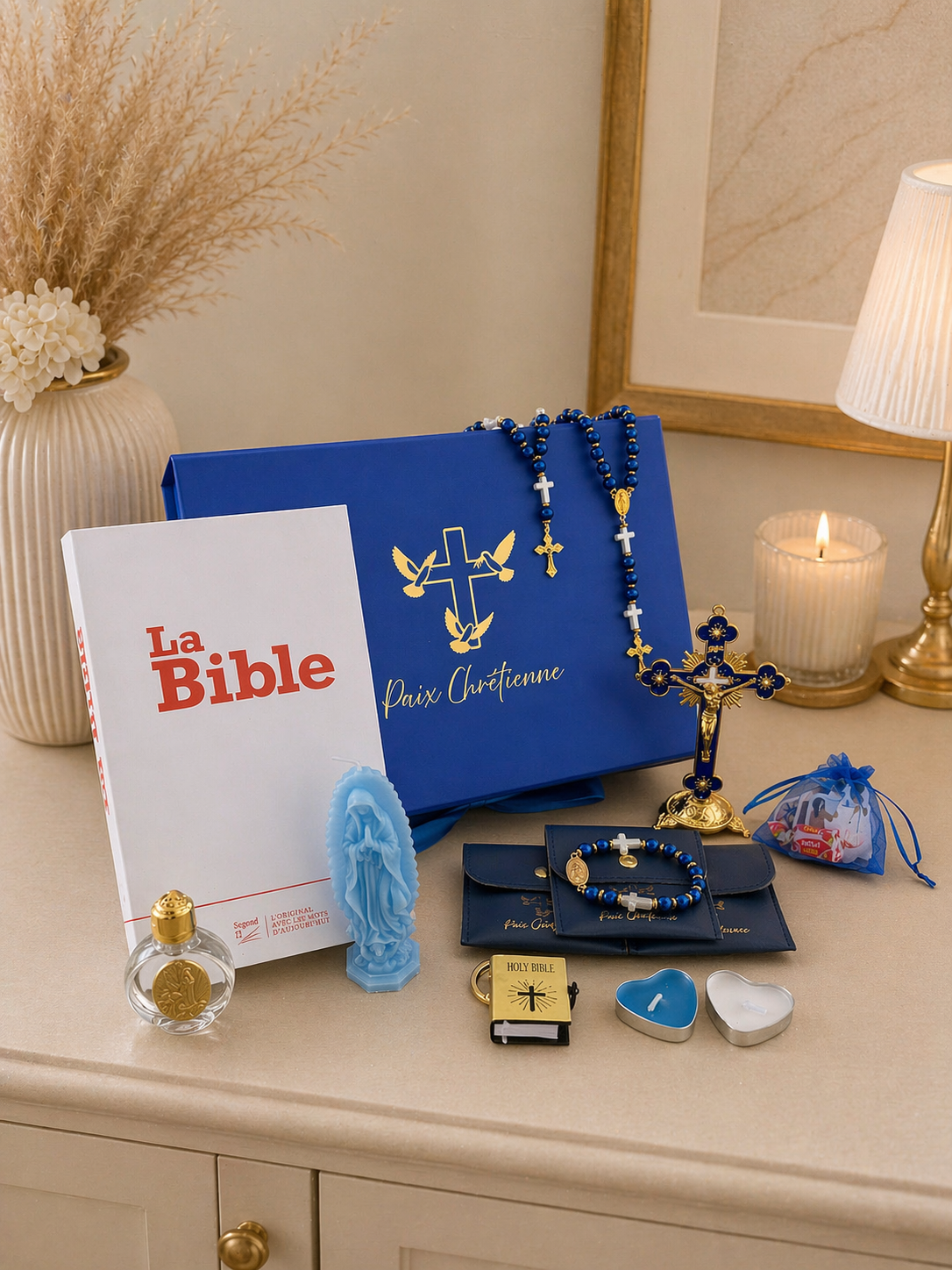 Blue Christian Box