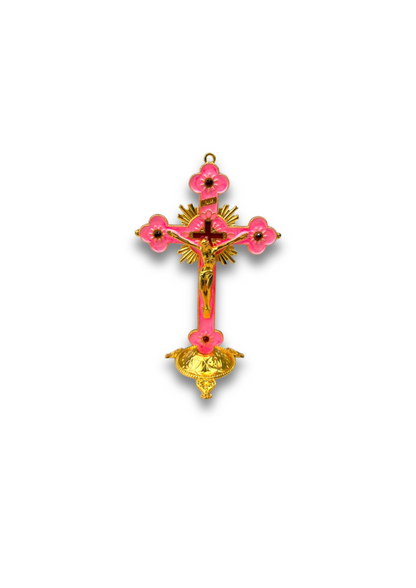 Croix Jésus Rose