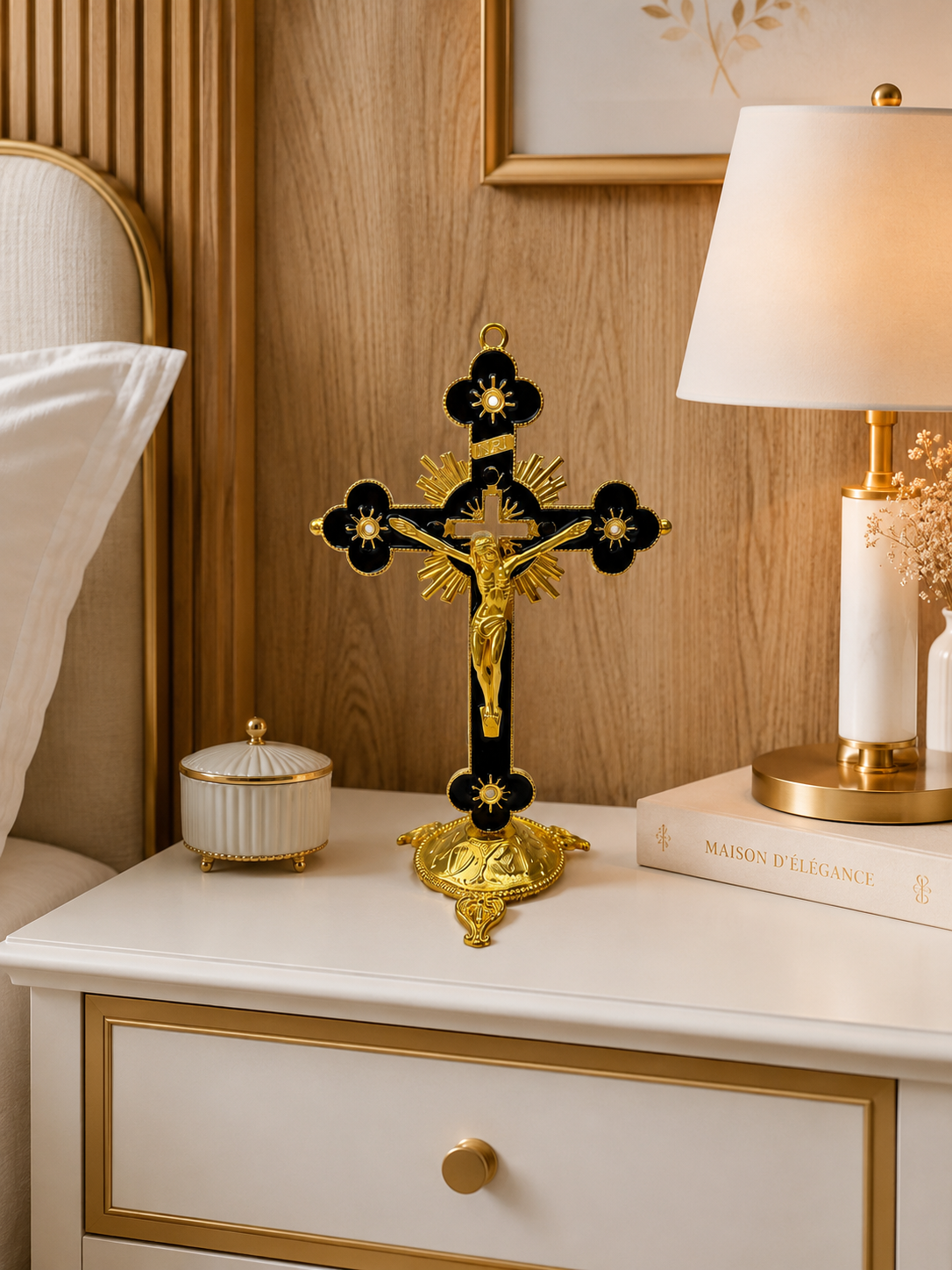 Black Jesus Cross