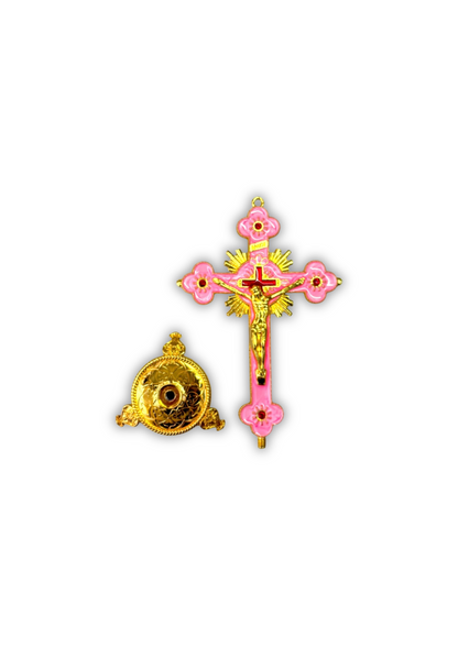Croix Jésus Rose