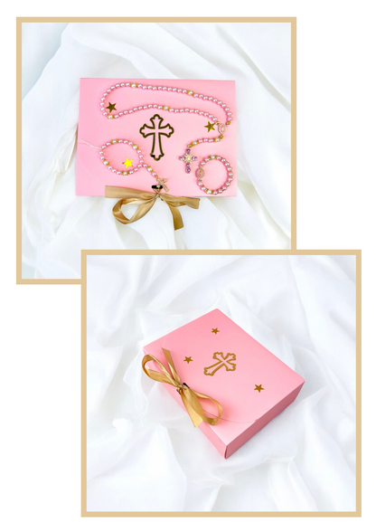 Coffret Chrétien Rose