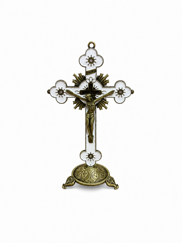 Croix Jésus Or Antique